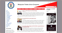 Desktop Screenshot of mtuc.org.my